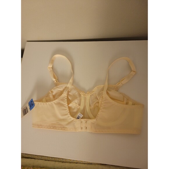 NOS VTG Bali Beige Underwire Unlined Bra Sz 34B - Picture 3 of 5